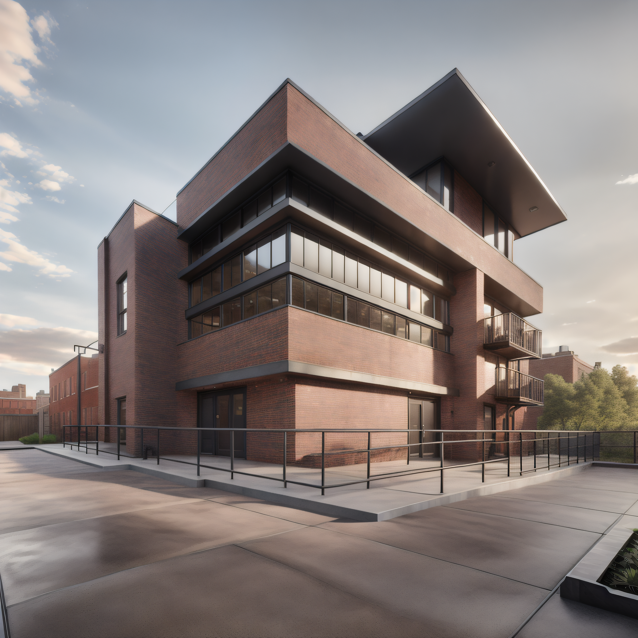 Industrial House exterior