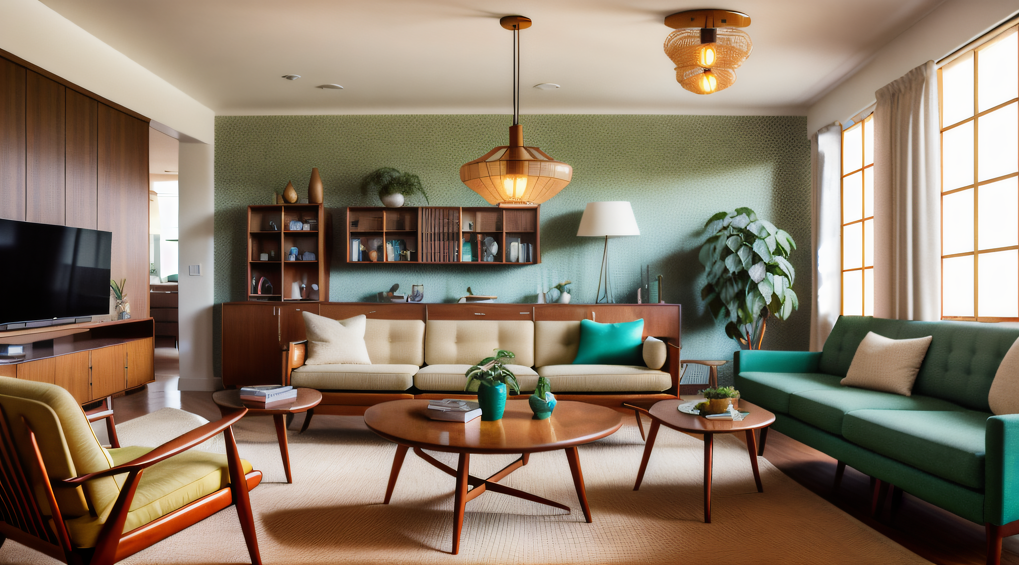 Midcentury modern Living room