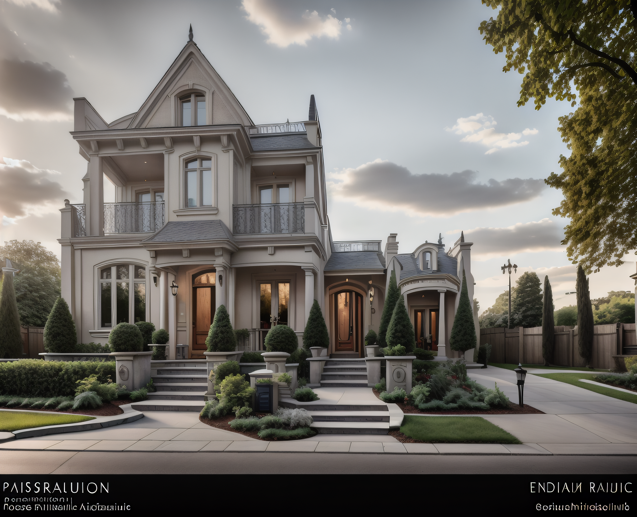 Parisian House exterior