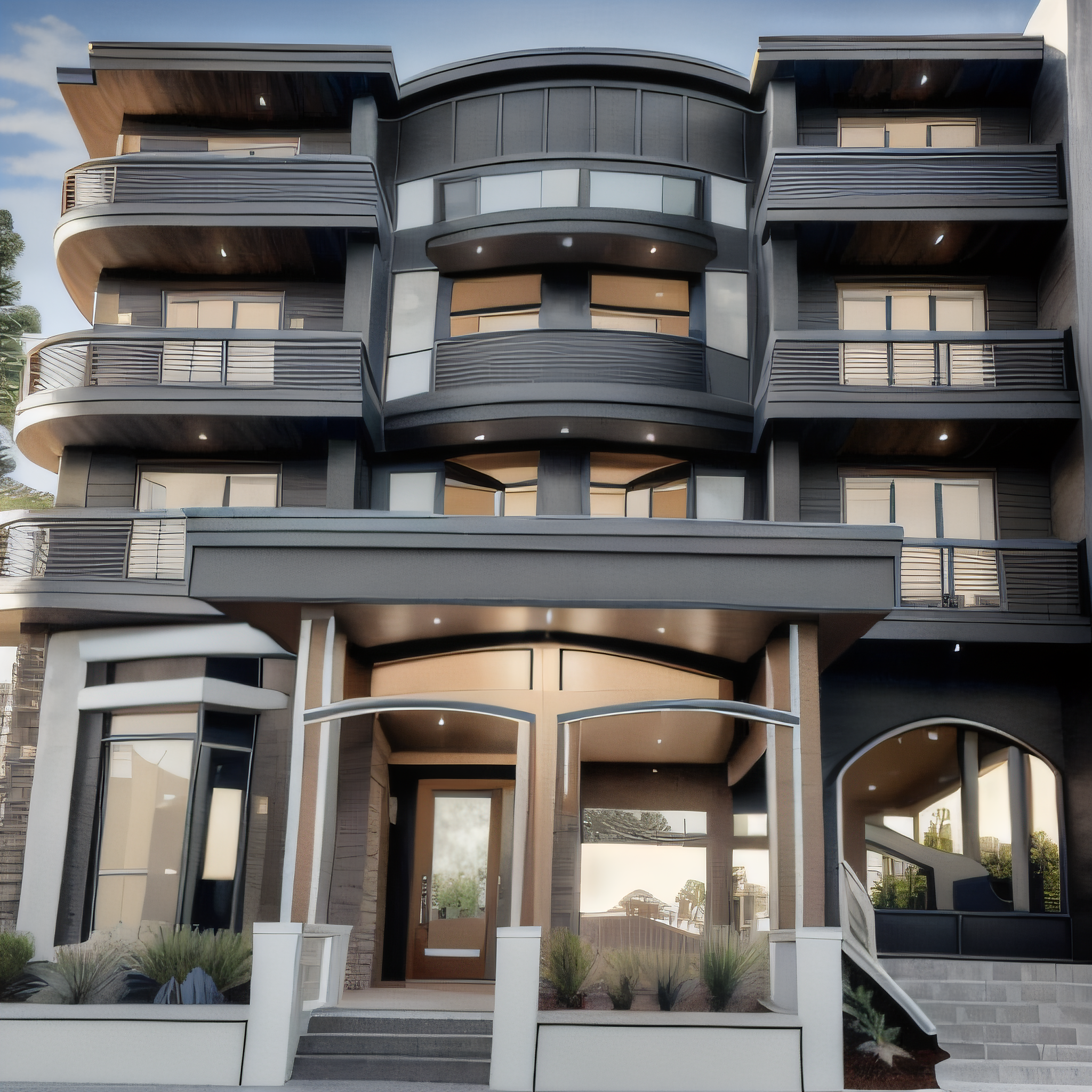 Contemporary House exterior