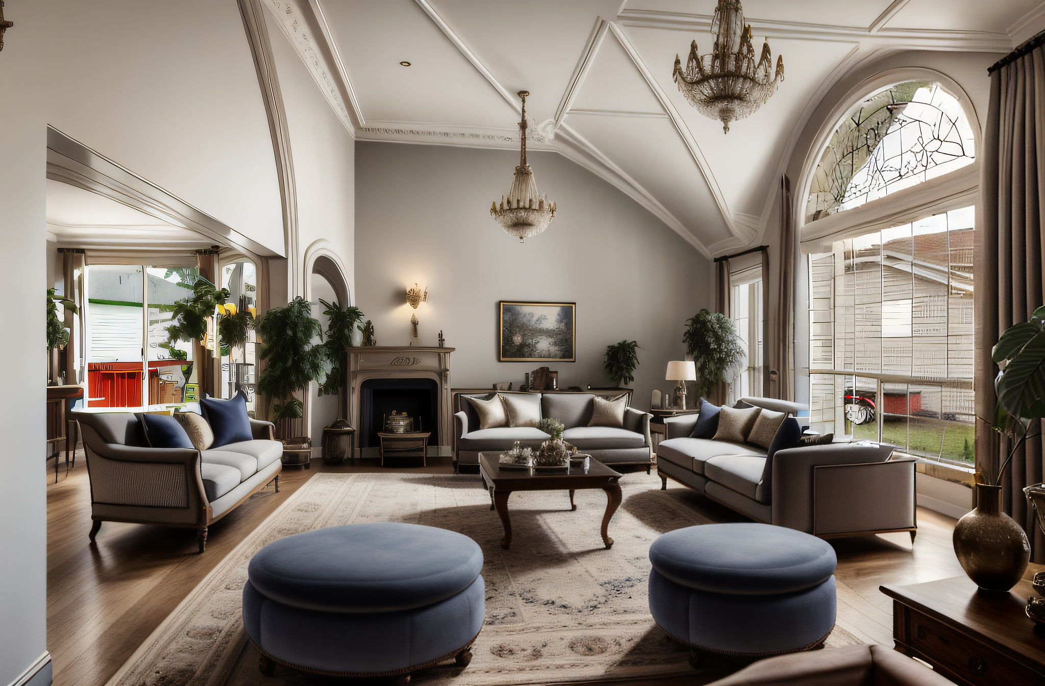 Parisian Living room