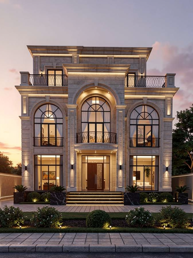 Luxury Facades House exterior