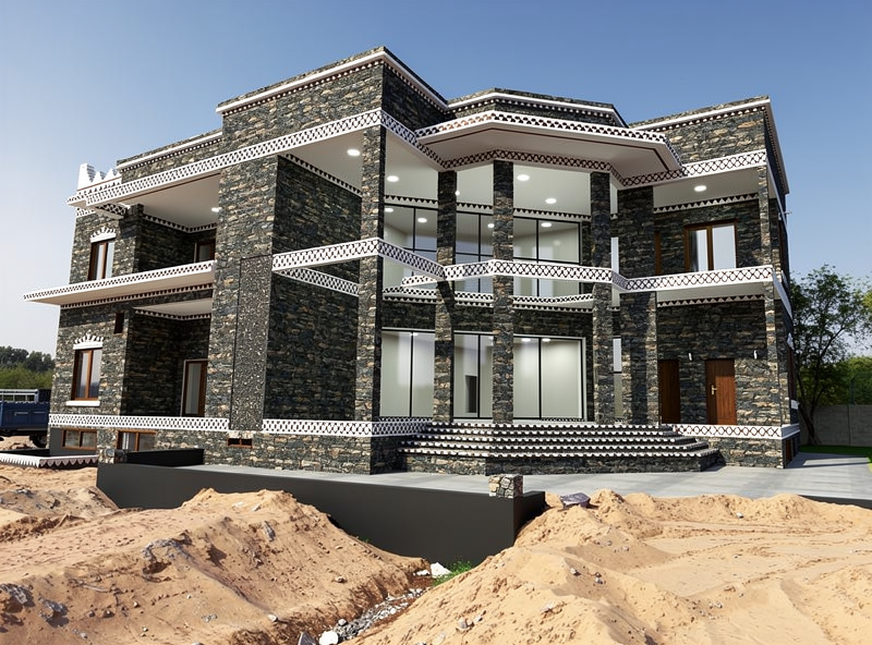 Exterior Saudi Irth Asiri Exterior Design