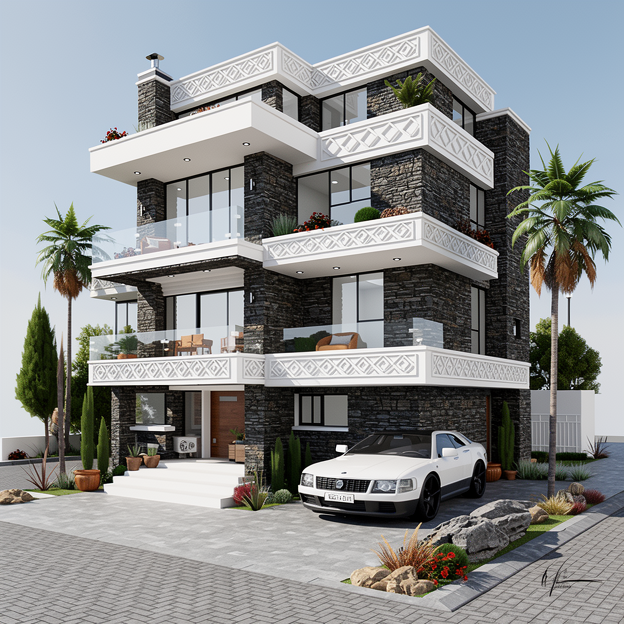 Exterior Saudi Irth Asiri Exterior Design