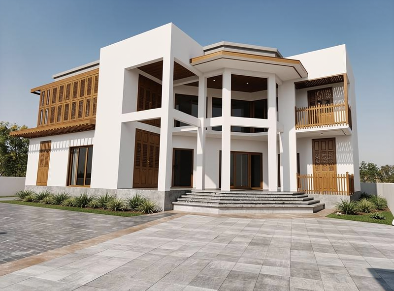 Exterior Saudi Irth Hijazi Exterior Design