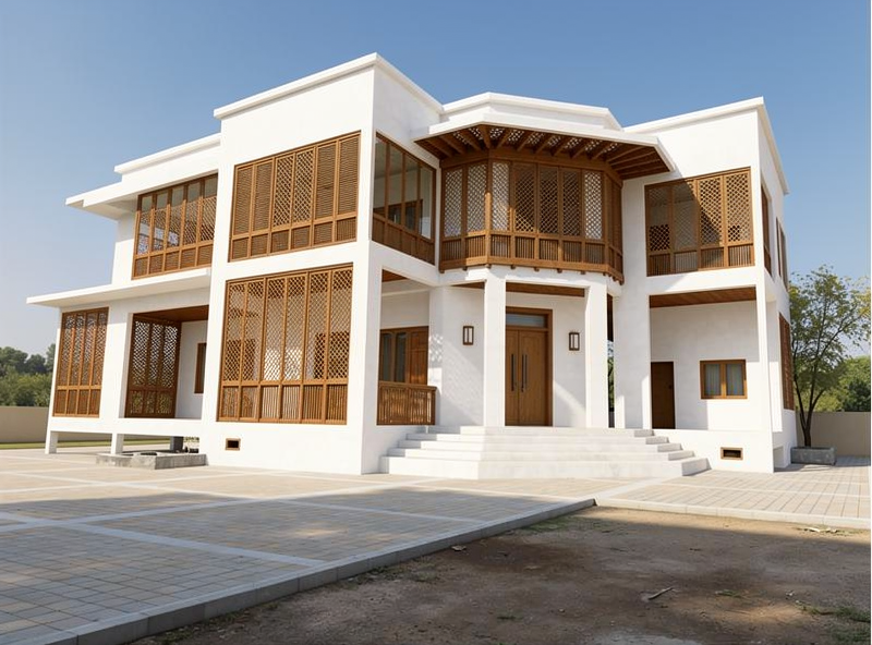 Exterior Saudi Irth Hijazi Exterior Design