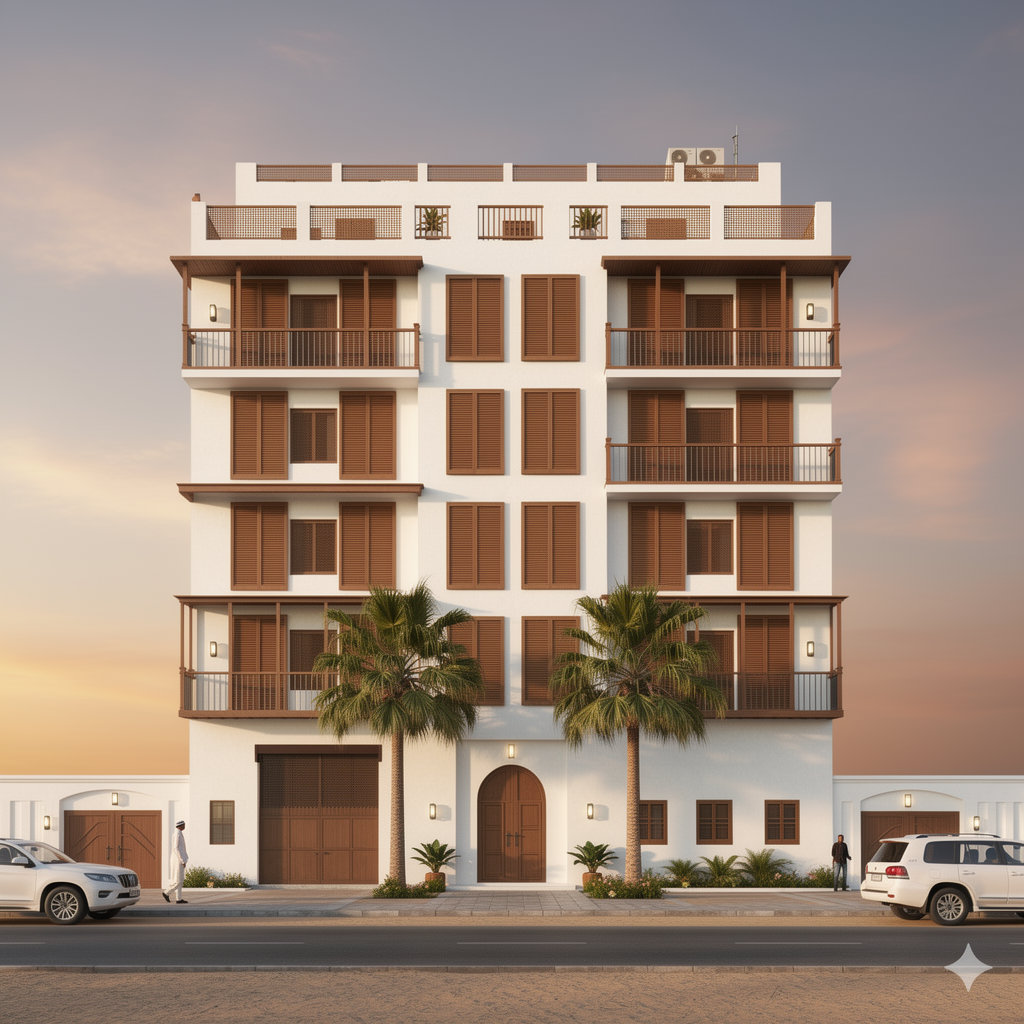 Exterior Saudi Irth Hijazi Exterior Design